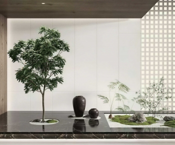 Japanese Style Plant Landscaping-ID:350790048