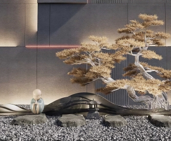 New Chinese Style Plant Landscaping-ID:610017067