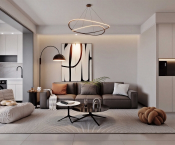 Modern A Living Room-ID:366178995