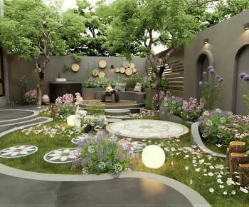 Modern Courtyard/landscape-ID:212249047