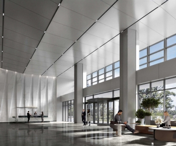 Modern Office Reception Desk-ID:101289744