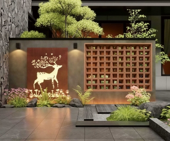 Modern Courtyard/landscape-ID:462533001