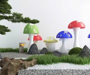 New Chinese Style Plant Landscaping-ID:219594001