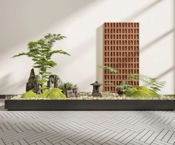 New Chinese Style Plant Landscaping-ID:709790954