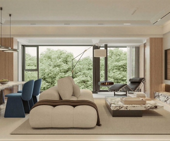 Modern A Living Room-ID:725884913