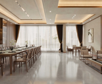 New Chinese Style Dining Room-ID:568113091