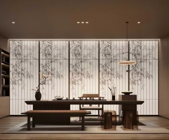 New Chinese Style Tea House-ID:324573043