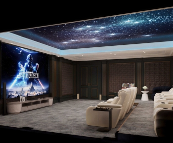 Modern Audiovisual Room-ID:475400929