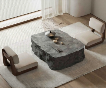 Japanese Style Tea Tables And Chairs-ID:469958073