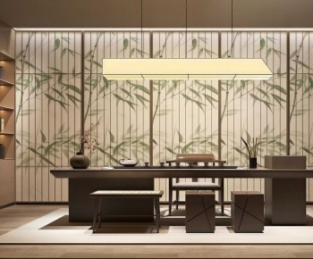 New Chinese Style Tea House-ID:597059019