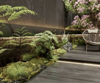 New Chinese Style Courtyard/landscape-ID:922405006