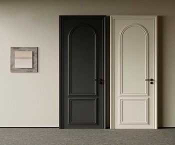 French Style Single Door-ID:453704127