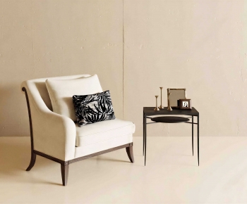 American Style Single Sofa-ID:352811109