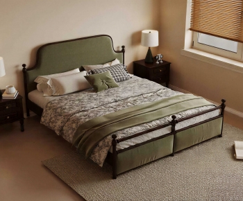 French Style Double Bed-ID:681005007