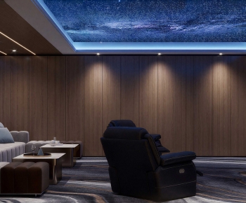 Modern Audiovisual Room-ID:723229894