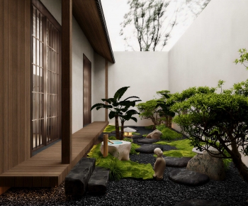 New Chinese Style Courtyard/landscape-ID:838285926