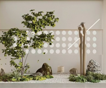 New Chinese Style Plant Landscaping-ID:163760248