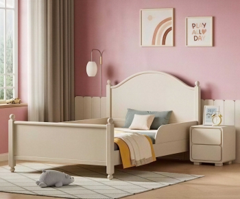 Modern Child's Bed-ID:865960129