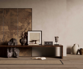 Wabi-sabi Style Console-ID:217767956