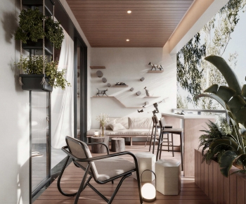 Modern Leisure Balcony-ID:821135043
