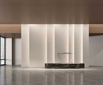 Modern Office Reception Desk-ID:964301114