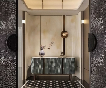 Modern Hallway-ID:595629932