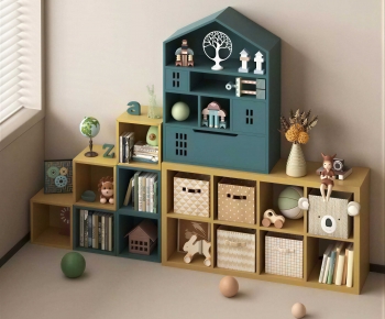 Modern Decorative Cabinet-ID:682408095