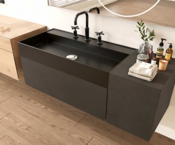 Modern Bathroom Cabinet-ID:399673942