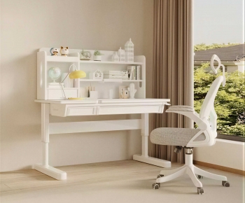 Modern Computer Desk And Chair-ID:781689884