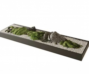 New Chinese Style Plant Landscaping-ID:934041029