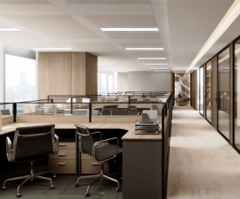 Modern Office Reception Desk-ID:759284022