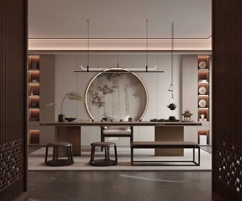 New Chinese Style Tea House-ID:792603972