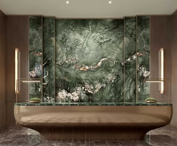 Modern Reception Desk-ID:340926898