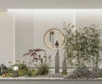 New Chinese Style Plant Landscaping-ID:556483981