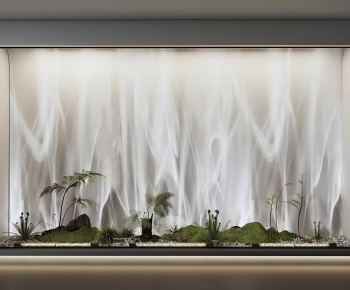 New Chinese Style Plant Landscaping-ID:424787041