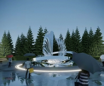 Modern Sculpture Sketch-ID:343320485