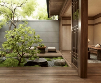 New Chinese Style Courtyard/landscape-ID:519417052