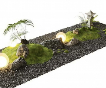 New Chinese Style Plant Landscaping-ID:959319113