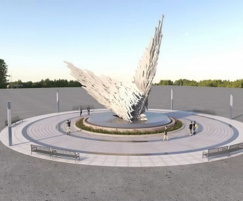 Modern Sculpture Sketch-ID:569639925