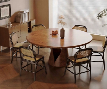 Modern Dining Table And Chairs-ID:175625097