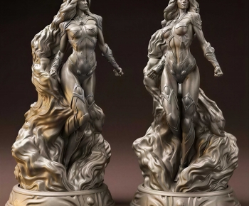 European Style Sculpture Sketch-ID:471510966