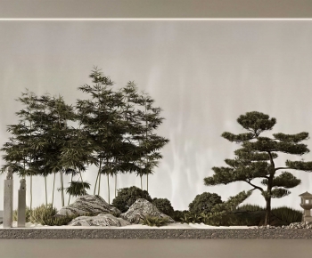 New Chinese Style Plant Landscaping-ID:328012943