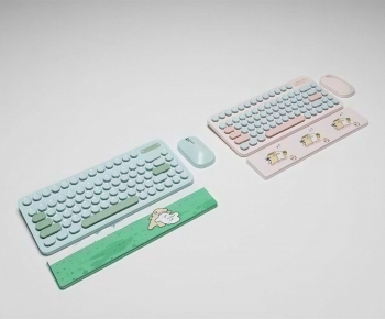 Modern Keyboard And Mouse-ID:750382906