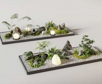 New Chinese Style Plant Landscaping-ID:207079897