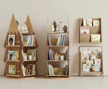 Modern Bookshelf-ID:494871181