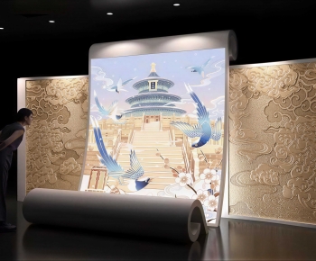 New Chinese Style Sculpture-ID:355793009