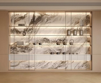 Modern Decorative Cabinet-ID:921449907