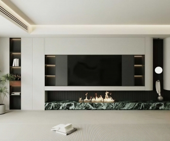 Modern TV Wall-ID:817542082