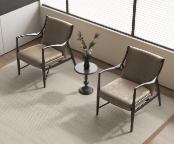 New Chinese Style Lounge Chair-ID:364121916