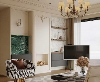 Modern A Living Room-ID:474184045